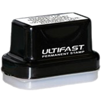 Ultifast® 5721 Permanent Ink Stamps make a permanent fast drying impression on almost any surface. Not suitable for clothing/fabric. Free shipping over $45!