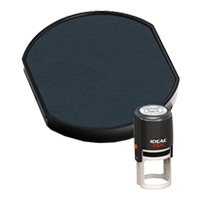Ideal R-400R replacement pad that fits the Ideal 400R self-inking stamp. 11 ink colors to choose from with free shipping on orders over $45.