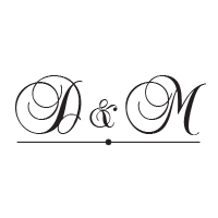 Underline your script font wedding initials with a decorative line on this stamp in your choice of 11 ink colors! Shop now and get free shipping over $45.