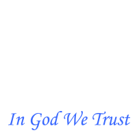 This self-inking patriotic stamp reads "In God We Trust" and is approximately 7/8" x 2-3/8". Available in 11 ink colors. Orders over $45 ship free!