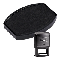 This Trodat 6/44055 replacement pad comes in your choice of 11 ink colors! Fits Trodat model 44055 self-inking stamp. Orders over $45 ship free!